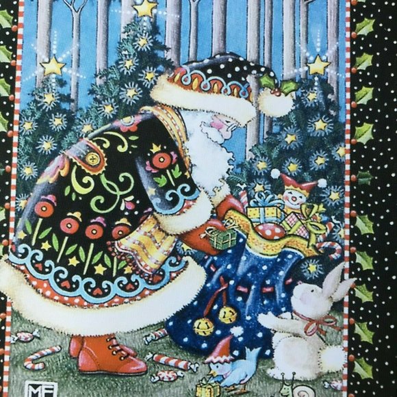 Mary Engelbreit Christmas Notecards blank Set of 7 Retro 2005 Animals To… - Picture 4 of 8